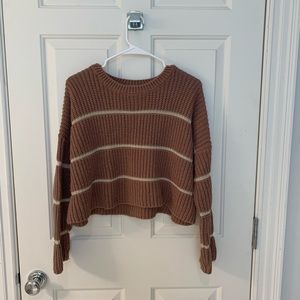 Cropped sweater